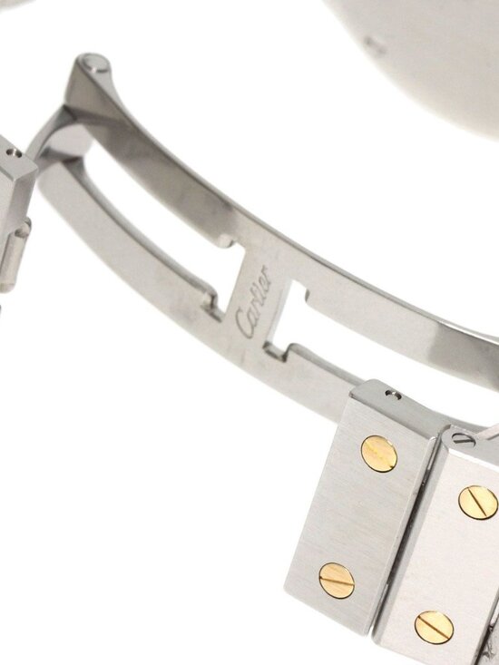 Cartier Santos Octagon LM Watch SS Yellow Gold main image 4